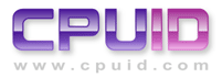 Image of CPUID Software logo visit their website button.