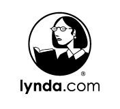 Image of Lynda.com self-paced training logo visit their website button.
