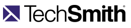 Image of TechSmith Software logo visit their website button.