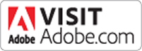Image of Adobe Logo visit their website button.